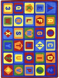Joy Carpets Kid Essentials Lots to Learn Multi
